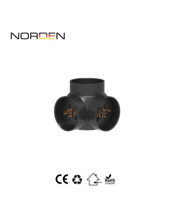 CONECTOR TRIPLU DE COLT SINA NORDEN 5MM