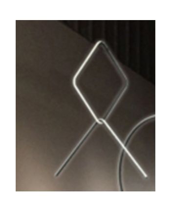 CORP DE ILUMINAT PE FIR CRIOS E - NEGRU + ALB