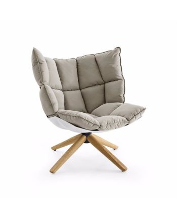 FOTOLIU BUBBLE PERNA GRI / ALB+LEMN NATUR