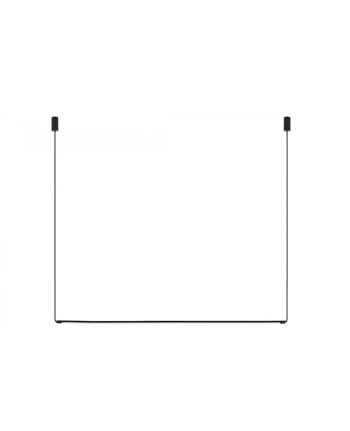 CORP DE ILUMINAT PE FIR RIGLO ORIZONTAL 60CM NEGRU