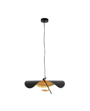 CORP DE ILUMINAT PE FIR LAVA FORMA DIA 60CM NEGRU + AURIU