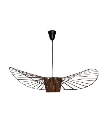 CORP DE ILUMINAT PE FIR TRIVIAL dia 80 cm Maro