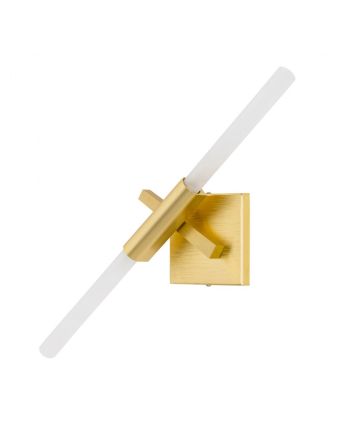 LAMPA DE PERETE STICKS LIGHT AURIU - STICLA ALBA