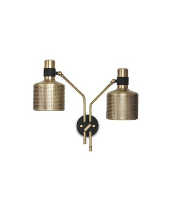 LAMPA DE PERETE LOUIS DUO ALAMA + NEGRU