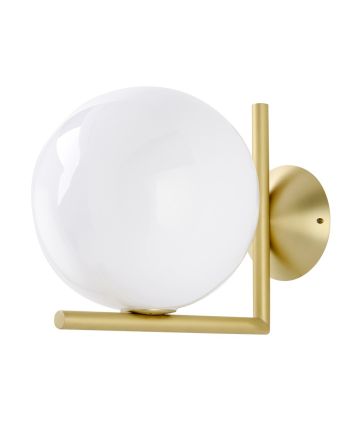 LAMPA DE PERETE IDENTITY CW AURIU - GLOB STICLA ALBA