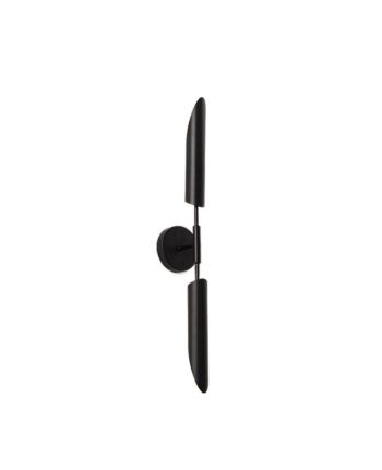 LAMPA DE PERETE TUMBAK-A METAL NEGRU