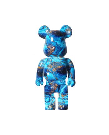 STATUETA ROBOT BEAR 45 CM ALBASTRU