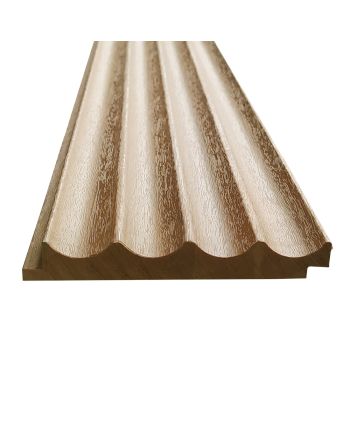 PANOU DECORATIV RIFLAJ LEMN G010 / 12 X 280 CM / NATUR 215