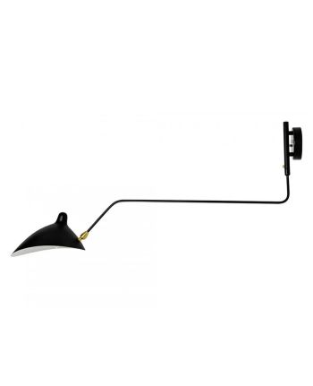 LAMPA DE PERETE ONE ARM NEGRU