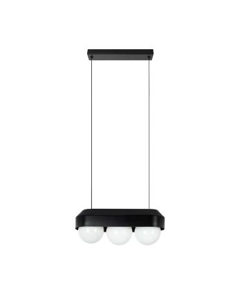 CORP DE ILUMINAT PE FIR COSSE L 34 CM - NEGRU