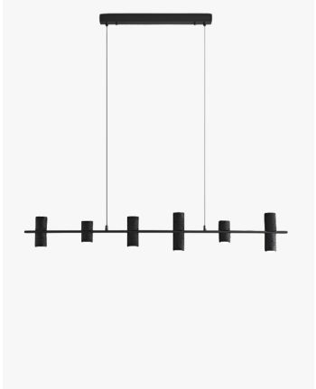 CORP DE ILUMINAT PE FIR SORANO L120 NEGRU
