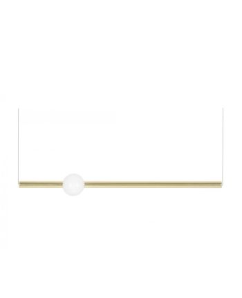 CORP DE ILUMINAT PE FIR ORTOS 1C ORIZONTAL 60CM AURIU