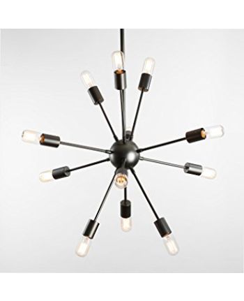 CORP DE ILUMINAT SUSPENDAT PL-0010 NEGRU