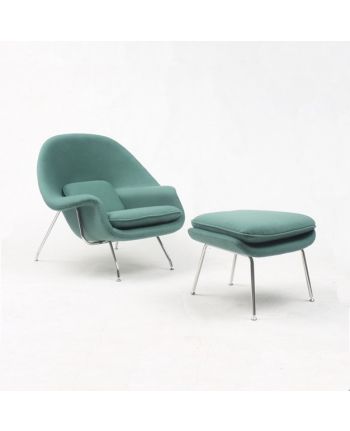 FOTOLIU CU OTOMAN MOON TAPITAT TURCOAZ / PICIOR NEGRU