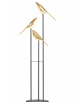 LAMPA DE PODEA BIRDIE T3 AURIU + NEGRU