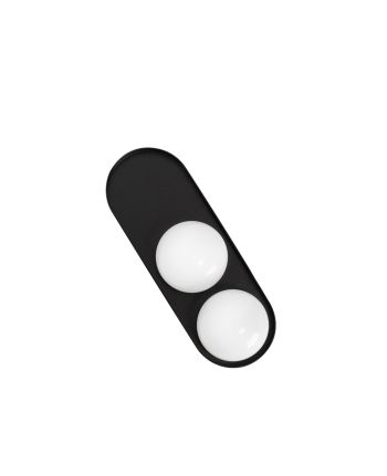 LAMPA DE PERETE COSSE R2 - NEGRU