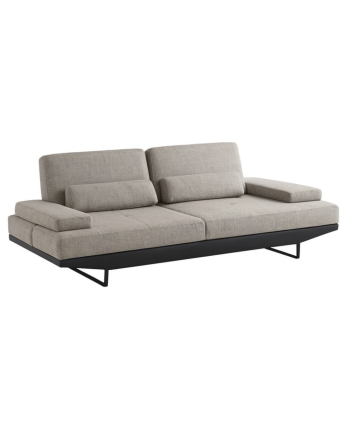 CANAPEA 2.5 LOCURI CROWN 220 CM / GRI