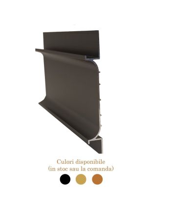 PROFIL ALUMINIU DE PLINTA 8660 - AVEENA 8MM