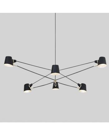 CORP DE ILUMINAT SUSPENDAT MIRA P-6 NEGRU