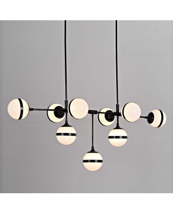 CORP DE ILUMINAT PE FIR CAMBIO NEGRU 9B