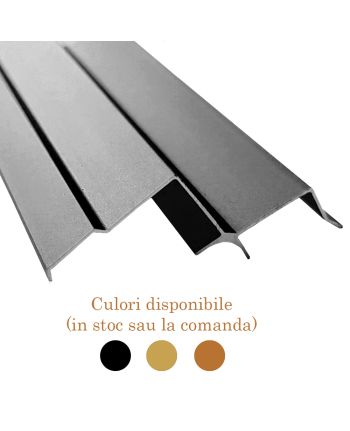 PROFIL ALUMINIU DE COLT A02 - AVEENA 8MM