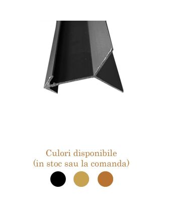 PROFIL ALUMINIU DE COLT A101 - AVEENA 8MM