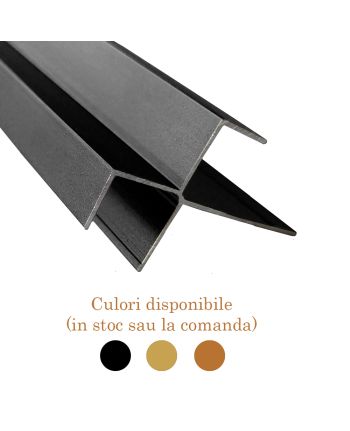 PROFIL ALUMINIU DE COLT A118 - AVEENA 8MM