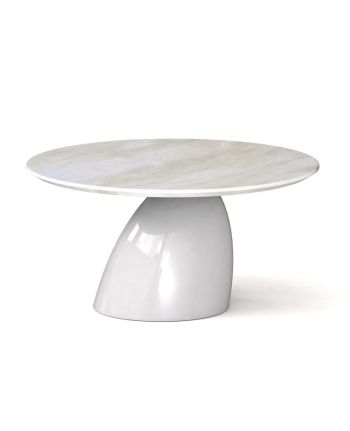 MASA DINING ALPIN DIA-150CM BLAT DIN MARMURA NATURALA