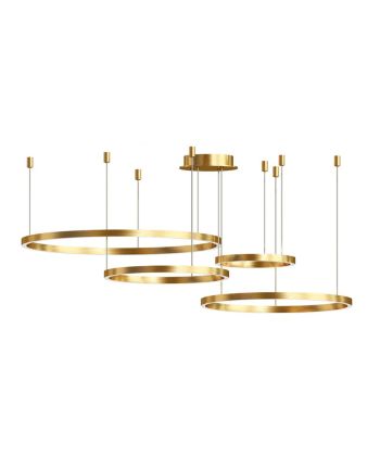 CORP DE ILUMINAT PE FIR AUREOS S 40+60+80+100 CM - AURIU