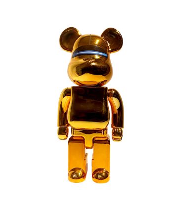 STATUETA ROBOT BEAR GOLD 28 CM