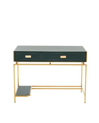 BIROU SONIA 115 CM MICRO-PIELE VERDE
