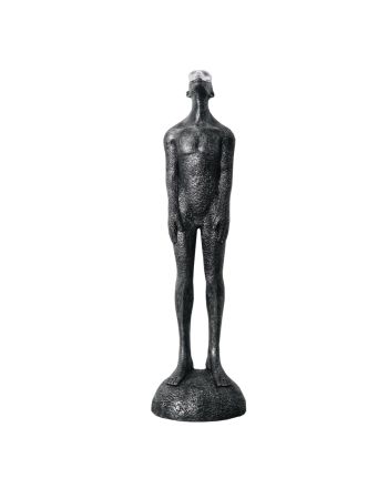 STATUETA DECORATIVA PENSA AZZURO 95 CM NEGRU