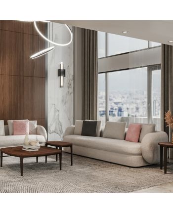 CANAPEA SCARLET 245 CM GRI