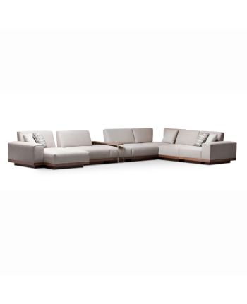 CANAPEA COLTAR NOEND 438 x 336 CM CREM