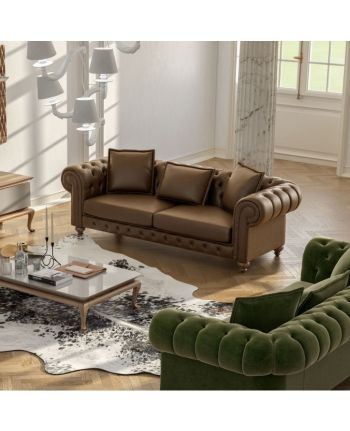 CANAPEA DIAMOND 240 CM / VERDE