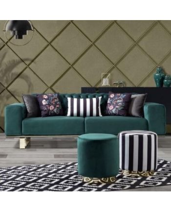 CANAPEA 2 LOCURI FOREST 190 CM / VERDE