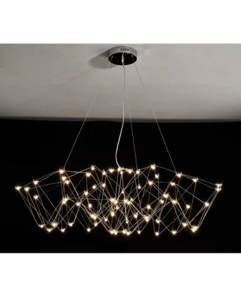 CORP DE ILUMINAT PE FIR CASSIOPEIA 120 CM - ARGINTIU
