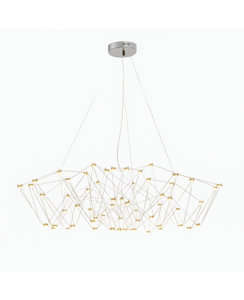 CORP DE ILUMINAT PE FIR CASSIOPEIA 100 CM ARGINTIU