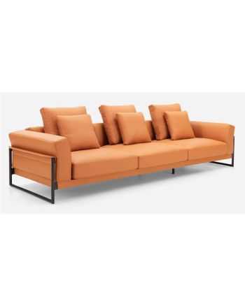 CANAPEA CELESTE 3S 306 CM ORANGE