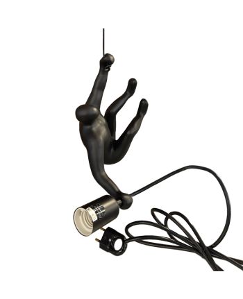 LAMPA DE PERETE CLIMBER NEGRU