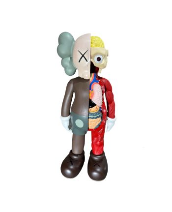 STATUETA DECORATIVA COCO ANATOMY 130 CM GRI