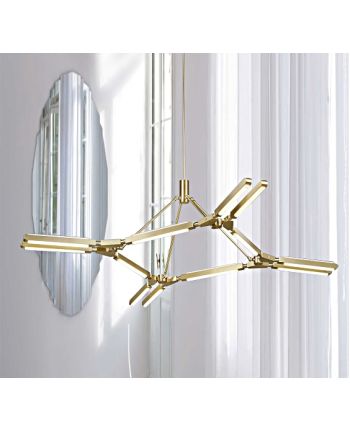 CORP DE ILUMINAT PE FIR REVERSO 12 AURIU