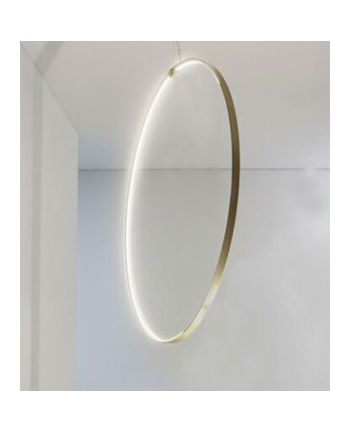 CORP DE ILUMINAT PE FIR LUCENTA DIA 74CM AURIU