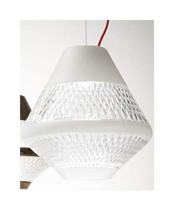 CORP DE ILUMINAT PE FIR RIGA ALB