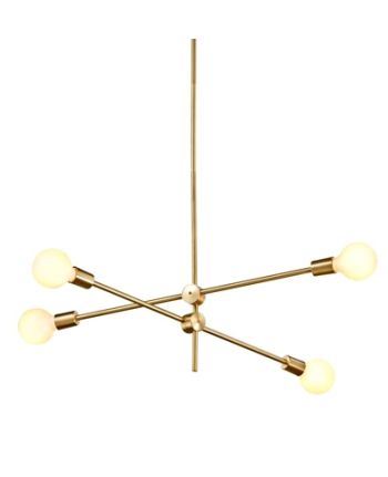 CORP DE ILUMINAT PE FIR BARELLO 4 AURIU