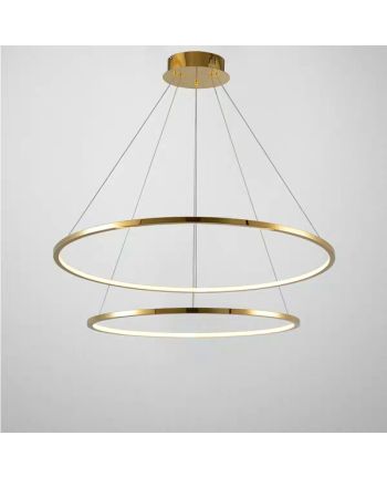 CORP DE ILUMINAT PE FIR AURIAS DIA 60 + 80 CM - AURIU