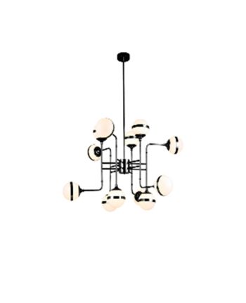 CORP DE ILUMINAT PE FIR CAMBIO NEGRU 12