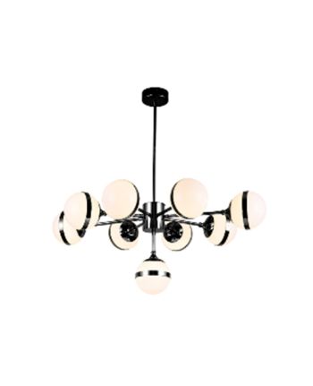 CORP DE ILUMINAT PE FIR CAMBIO NEGRU 9A