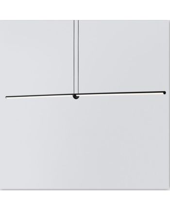 CORP DE ILUMINAT PE FIR CRIOS L - NEGRU + ALB