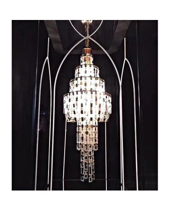 CORP DE ILUMINAT PE FIR GRANDE VENETO CUPRU - STICLA TRANSPARENTA